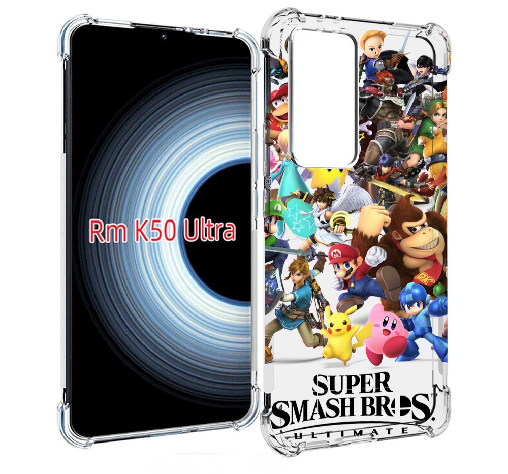 Чехол Mypads Super Smash Bros Для Xiaomi 12T/Redmi K50 Ultra