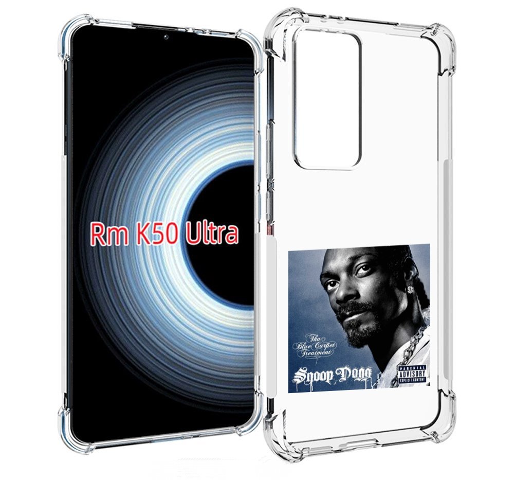 

Чехол Mypads Snoop Dogg Tha Blue Carpet Treatment Для Xiaomi 12T/Redmi K50 Ultra, Прозрачный, Tocco