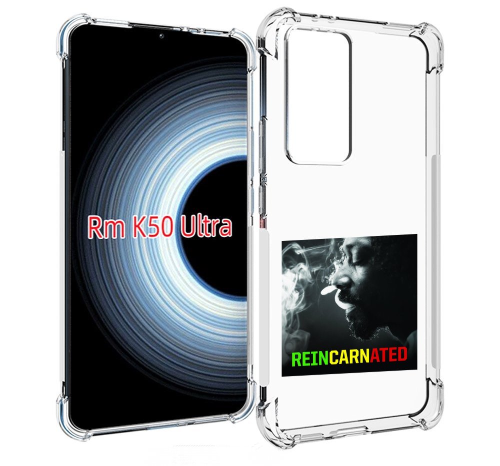 

Чехол Mypads Snoop Dogg Reincarnated Для Xiaomi 12T/Redmi K50 Ultra, Прозрачный, Tocco