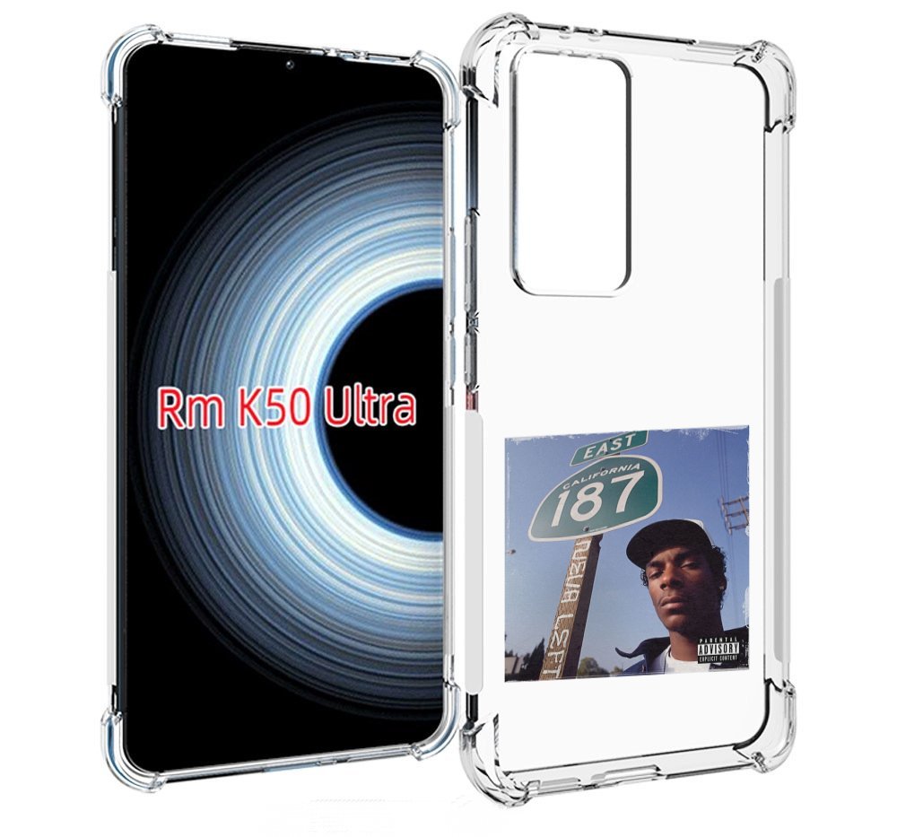 

Чехол Mypads Snoop Dogg Neva Left Для Xiaomi 12T/Redmi K50 Ultra, Прозрачный, Tocco