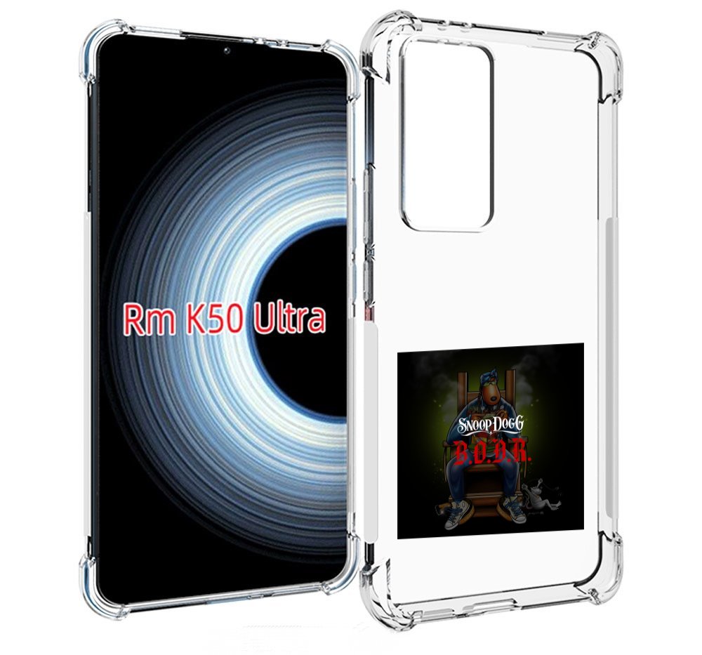 

Чехол Mypads Snoop Dogg B Для Xiaomi 12T/Redmi K50 Ultra, Прозрачный, Tocco