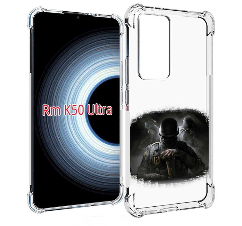 

Чехол Mypads Rainbow Six Siege Для Xiaomi 12T/Redmi K50 Ultra, Прозрачный, Tocco