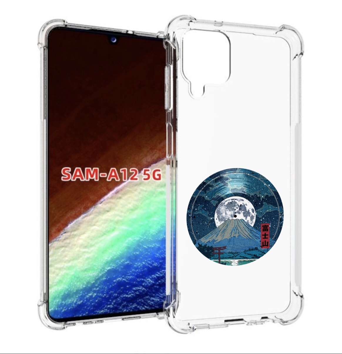 

Чехол MyPads нарисованная виниловая гора с луной для Samsung Galaxy A12 (SM-A125F) 20, Прозрачный, Tocco
