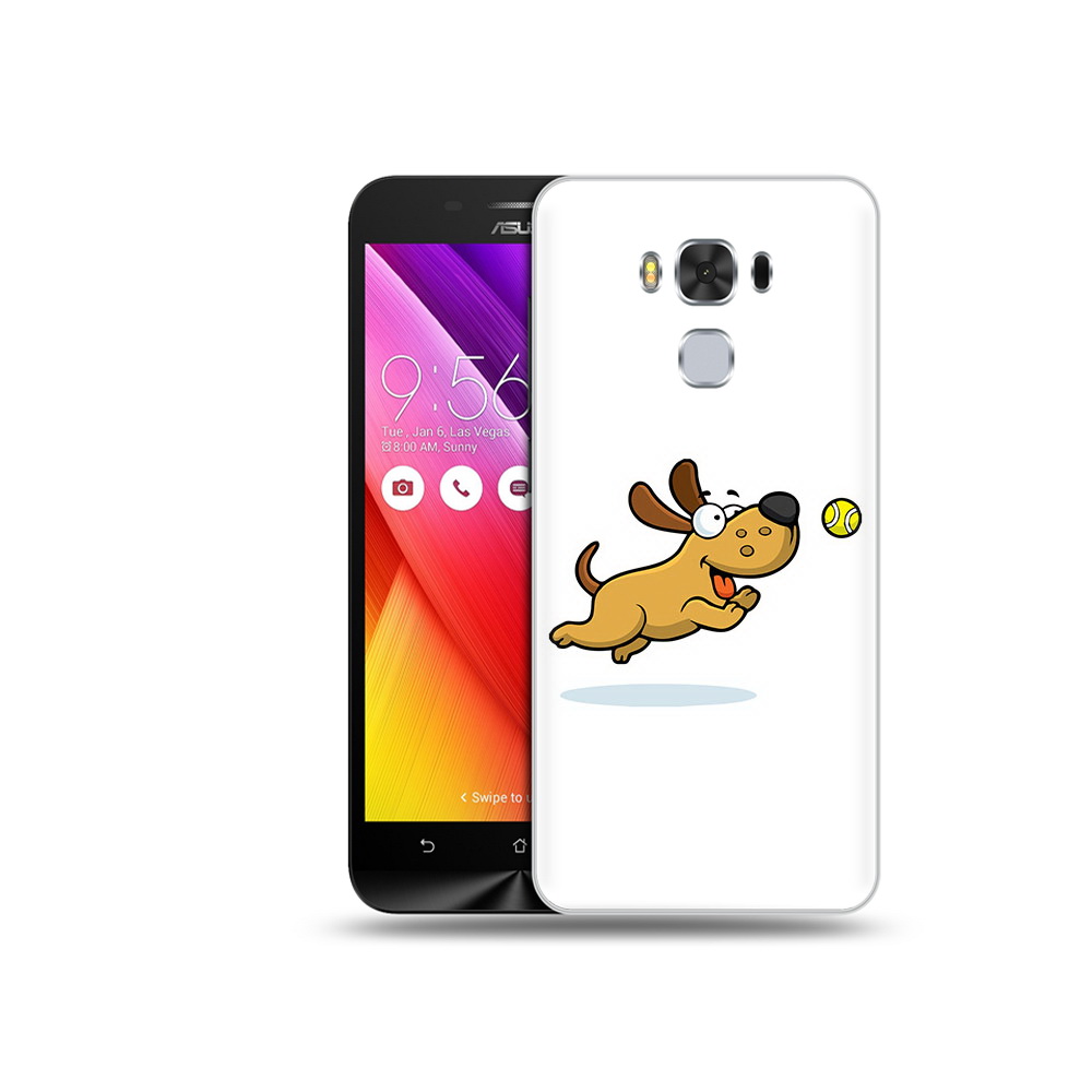 

Чехол MyPads Tocco для Asus ZenFone 3 пёсик (PT49951.654.563), Прозрачный, Tocco