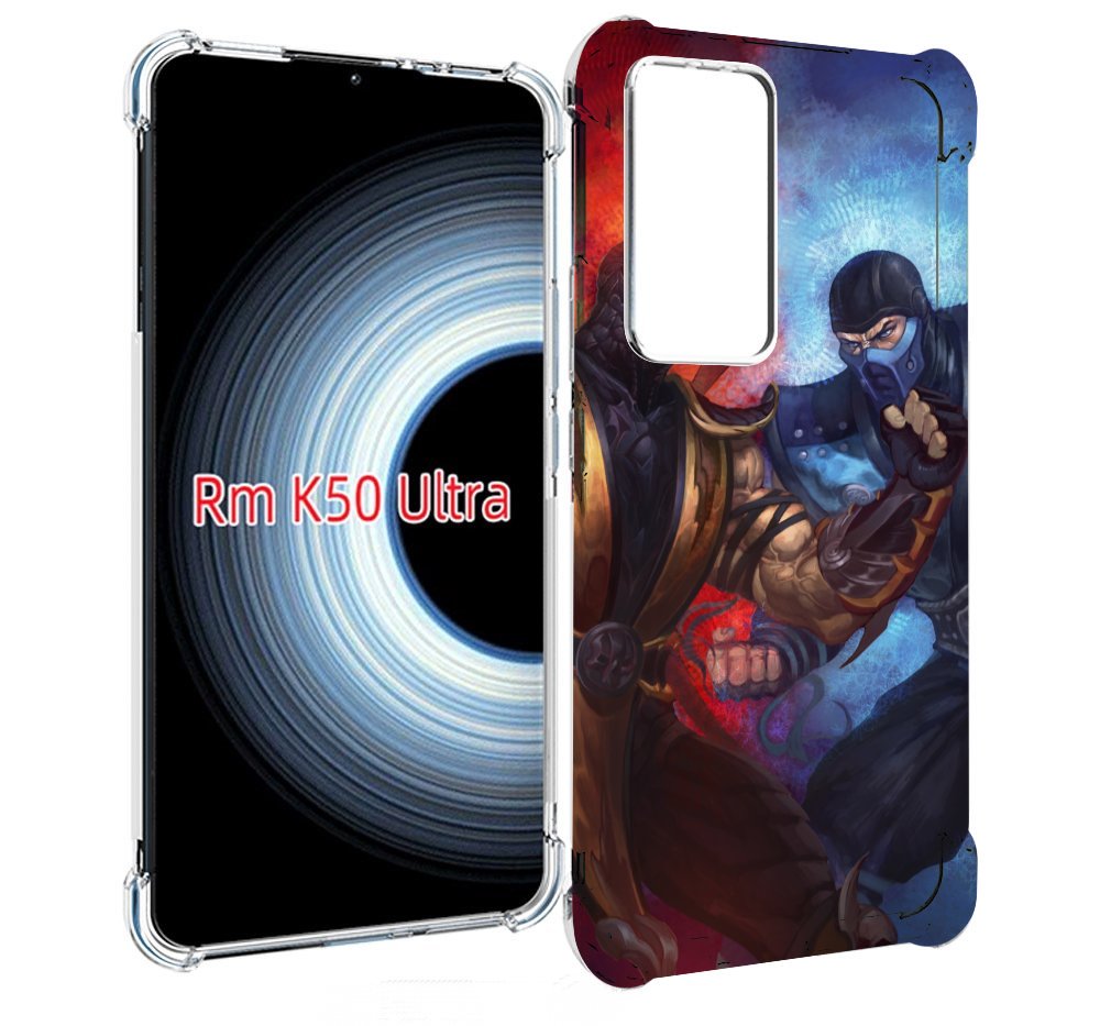 

Чехол MyPads Mortal Kombat art для Xiaomi 12T / Redmi K50 Ultra, Прозрачный, Tocco