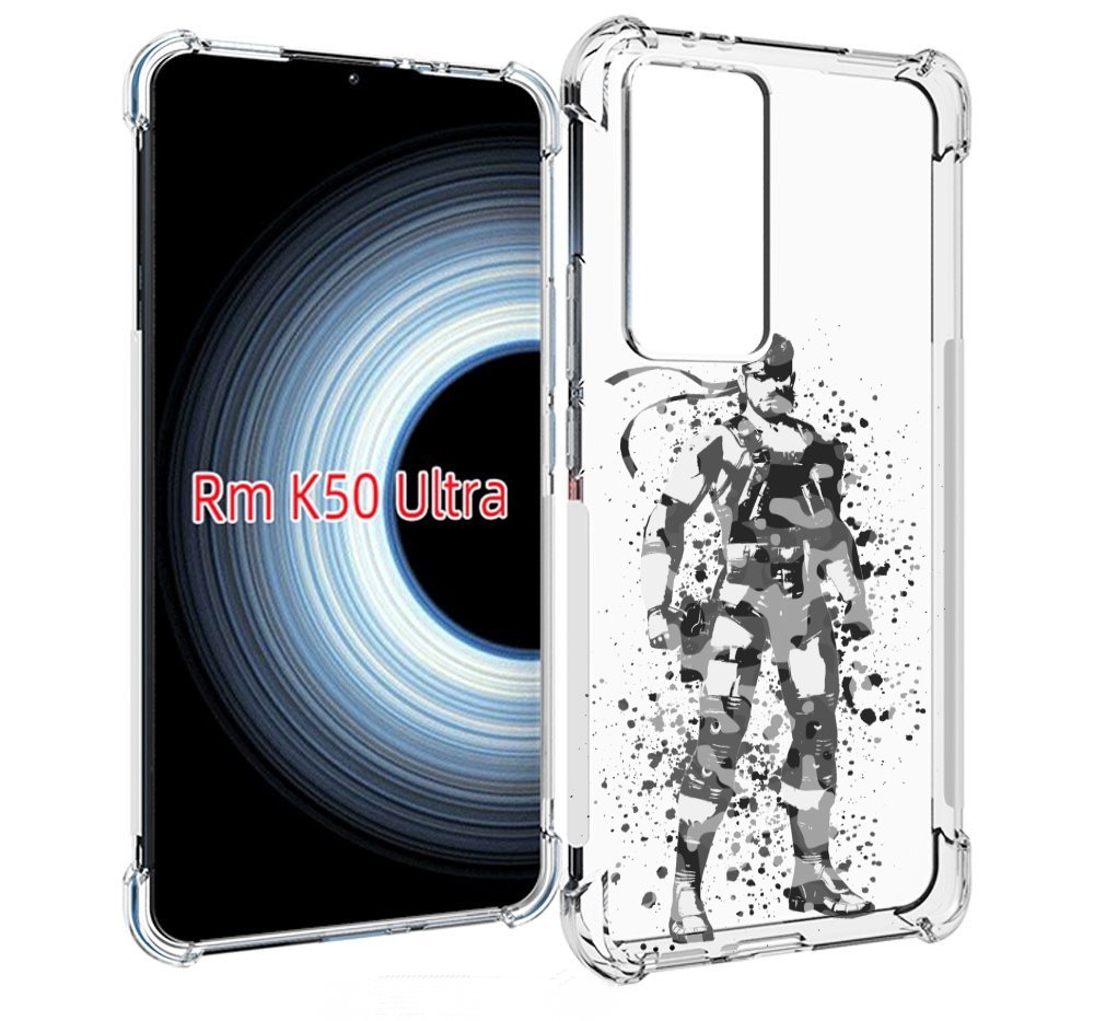 

Чехол MyPads Metal Gear Solid Snakes для Xiaomi 12T / Redmi K50 Ultra, Прозрачный, Tocco