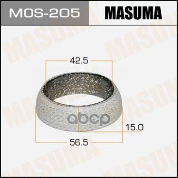 Кольцо глушителя Masuma MOS-205 1050₽