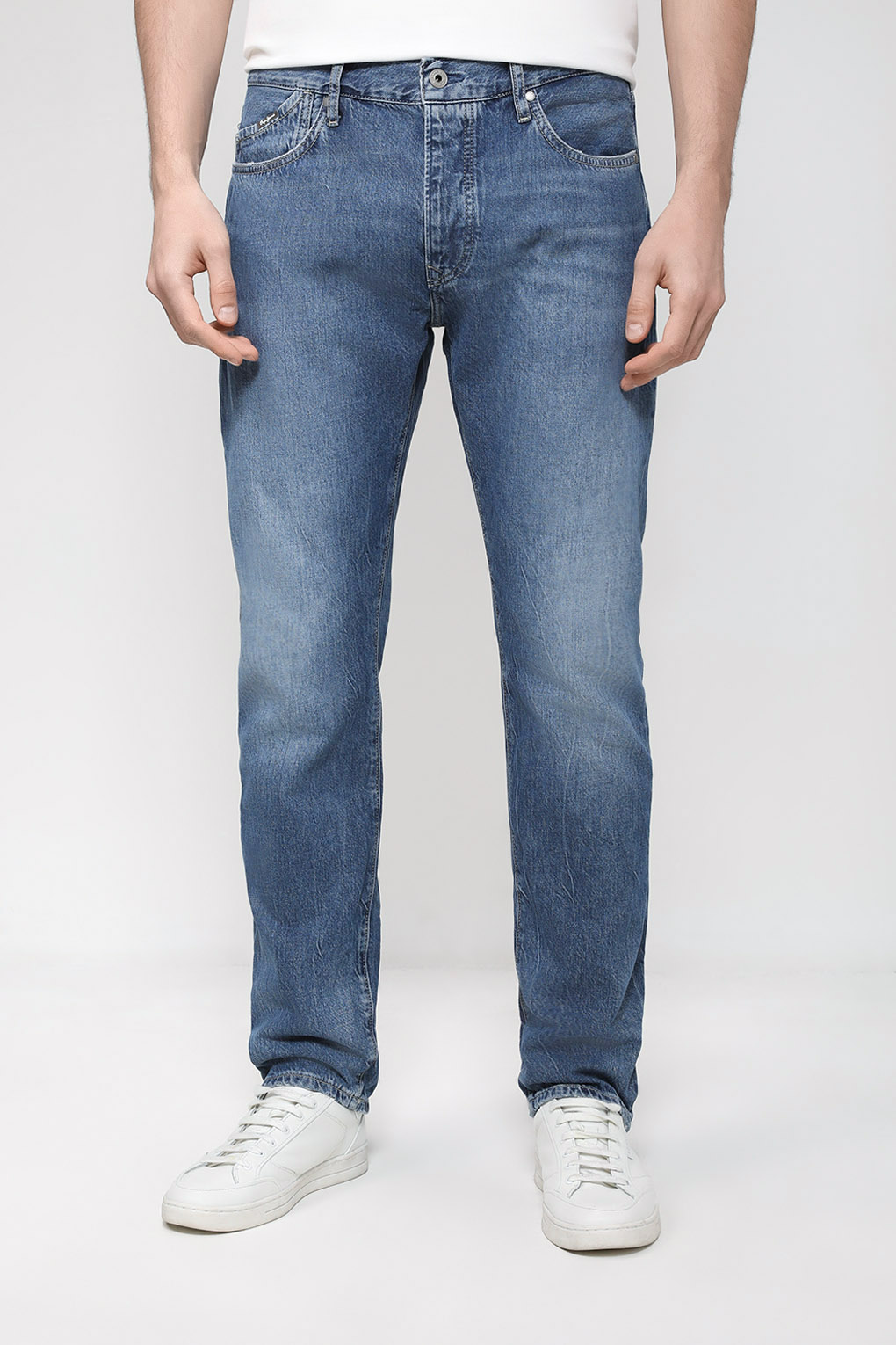 

Джинсы мужские Pepe Jeans PM206316HP4 синие 30/32, Синий, PM206316HP4
