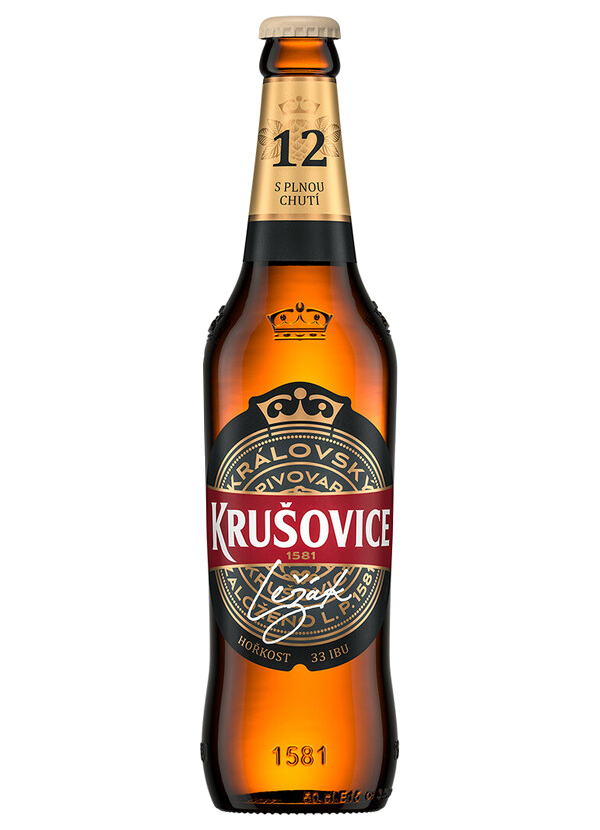 

Крушовице Краловский Лежак 12 / Krusovice Kralovsky Lezak 12 (0,5 л.), Светлое