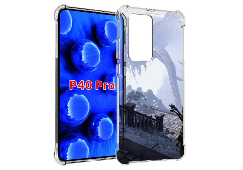 

Чехол MyPads Divinity Original Sin II для Huawei P40 Pro противоударный, Прозрачный, Tocco