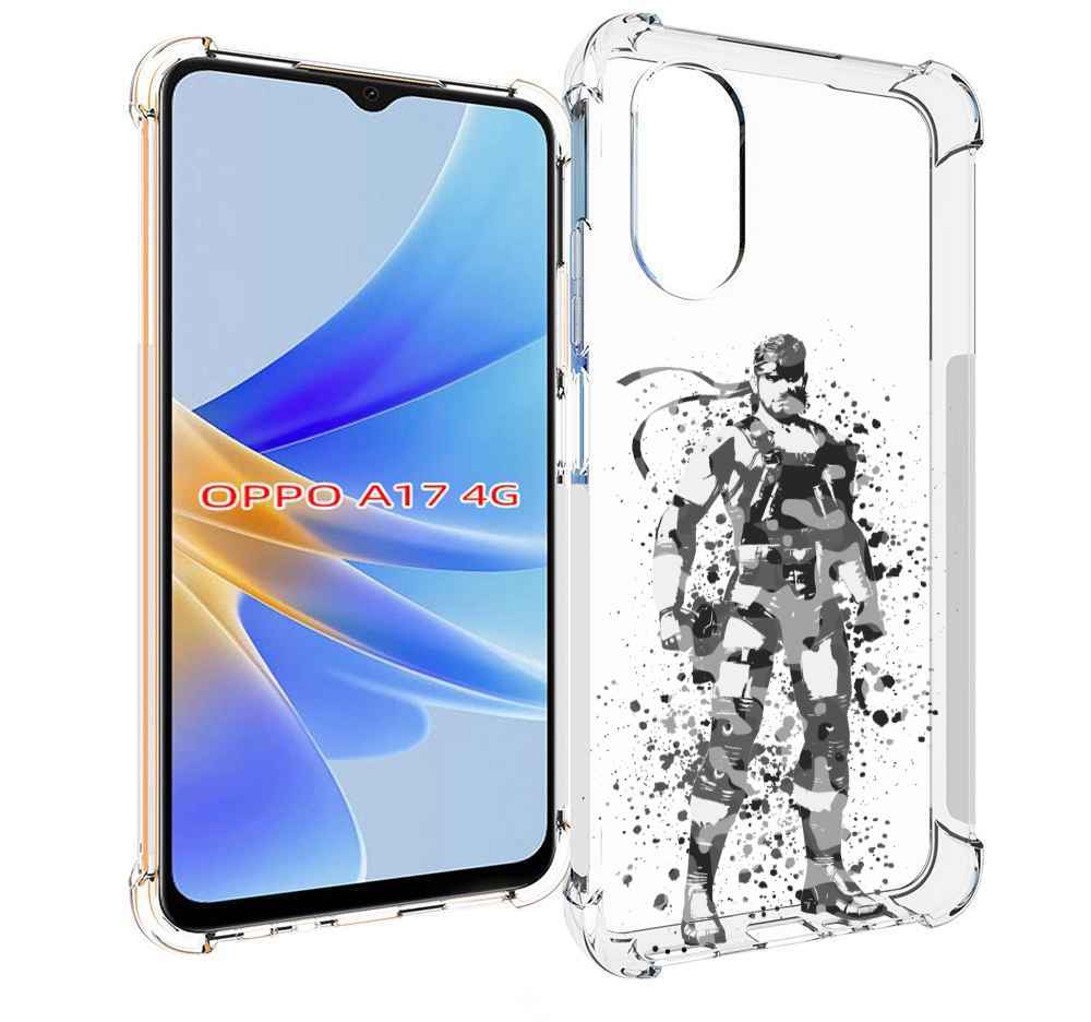 

Чехол MyPads Metal Gear Solid Snakes для OPPO A17, Прозрачный, Tocco