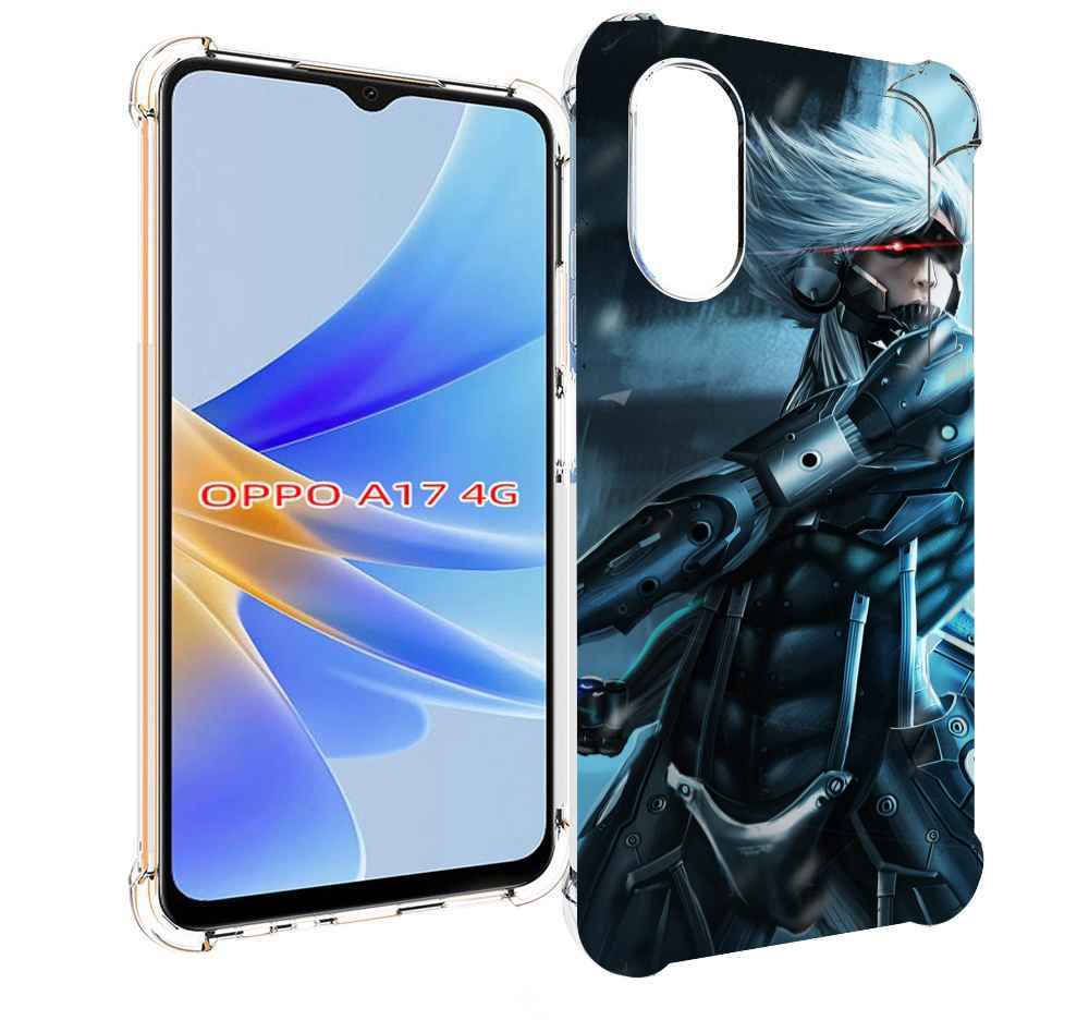

Чехол MyPads Metal Gear Rising Revengeance для OPPO A17, Прозрачный, Tocco
