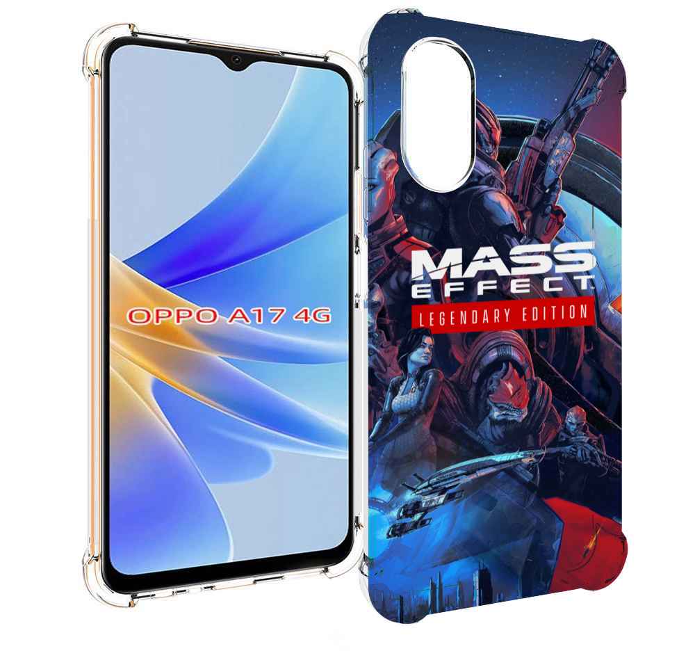 

Чехол MyPads Mass Effect Legendary Edition для OPPO A17, Прозрачный, Tocco