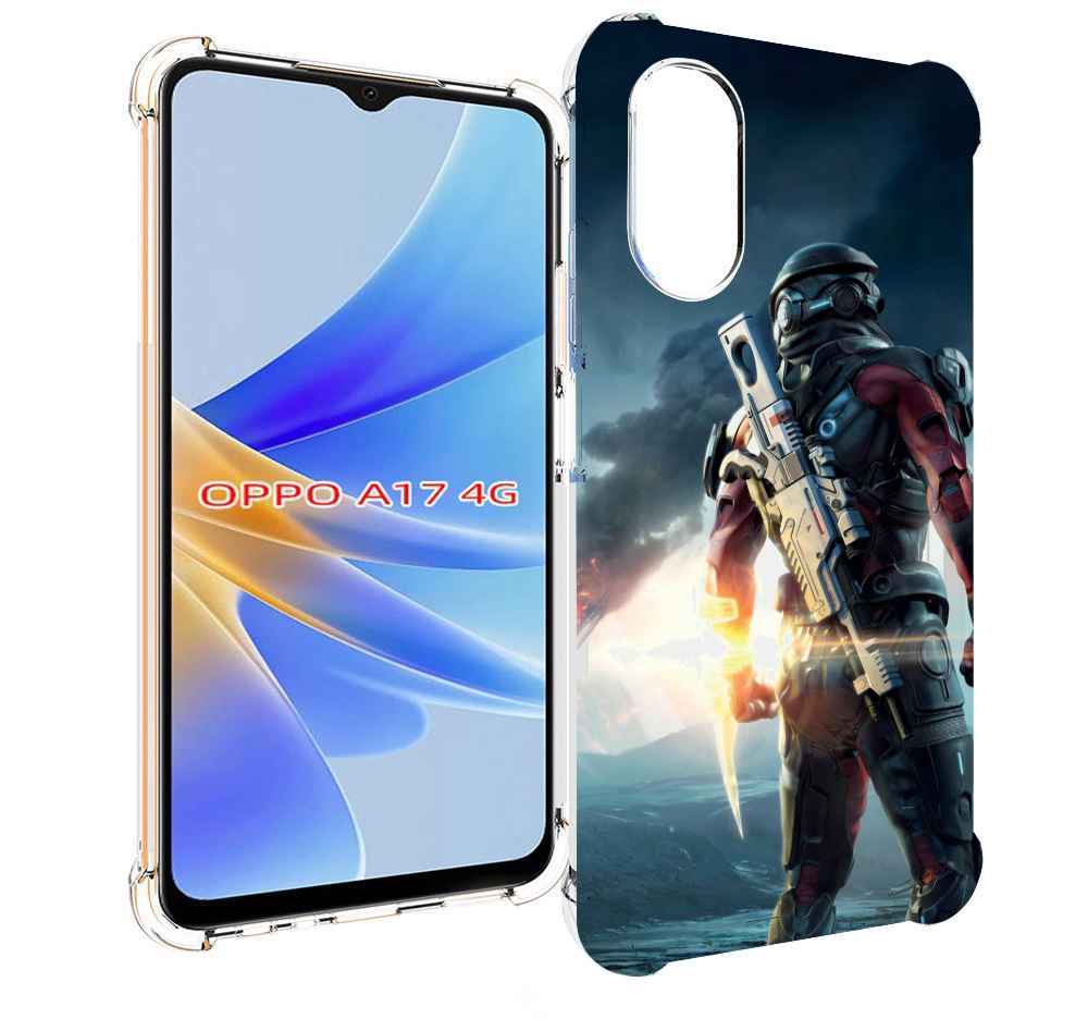 

Чехол MyPads Mass Effect Andromeda Ryder для OPPO A17, Прозрачный, Tocco