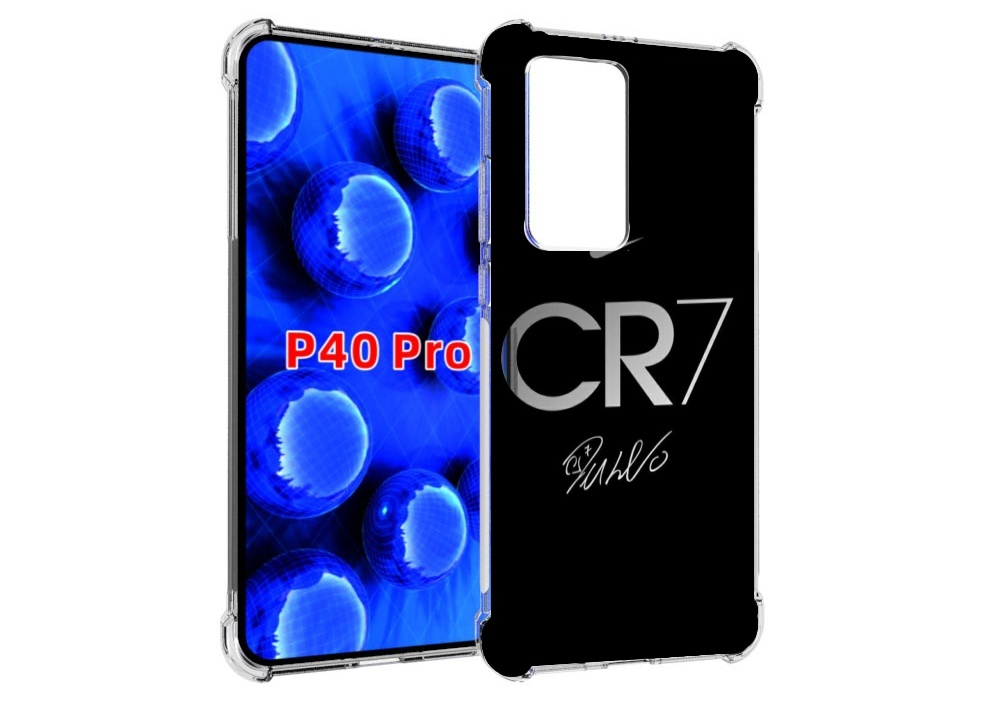 

Чехол MyPads CR7 для Huawei P40 Pro противоударный, Прозрачный, Tocco
