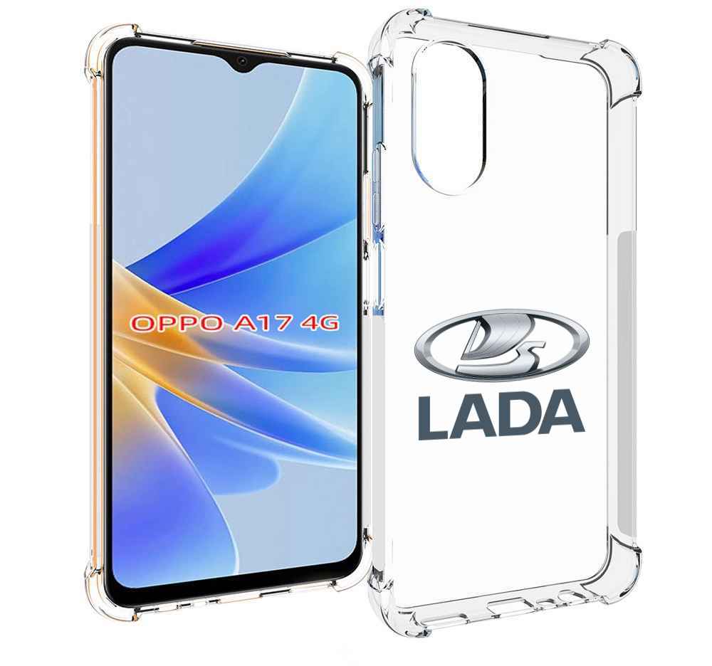 

Чехол MyPads Lada-ваз-4 мужской для OPPO A17, Прозрачный, Tocco