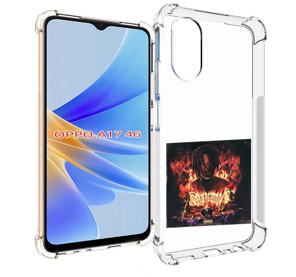 

Чехол MyPads Karmageddon Kizaru для OPPO A17, Прозрачный, Tocco
