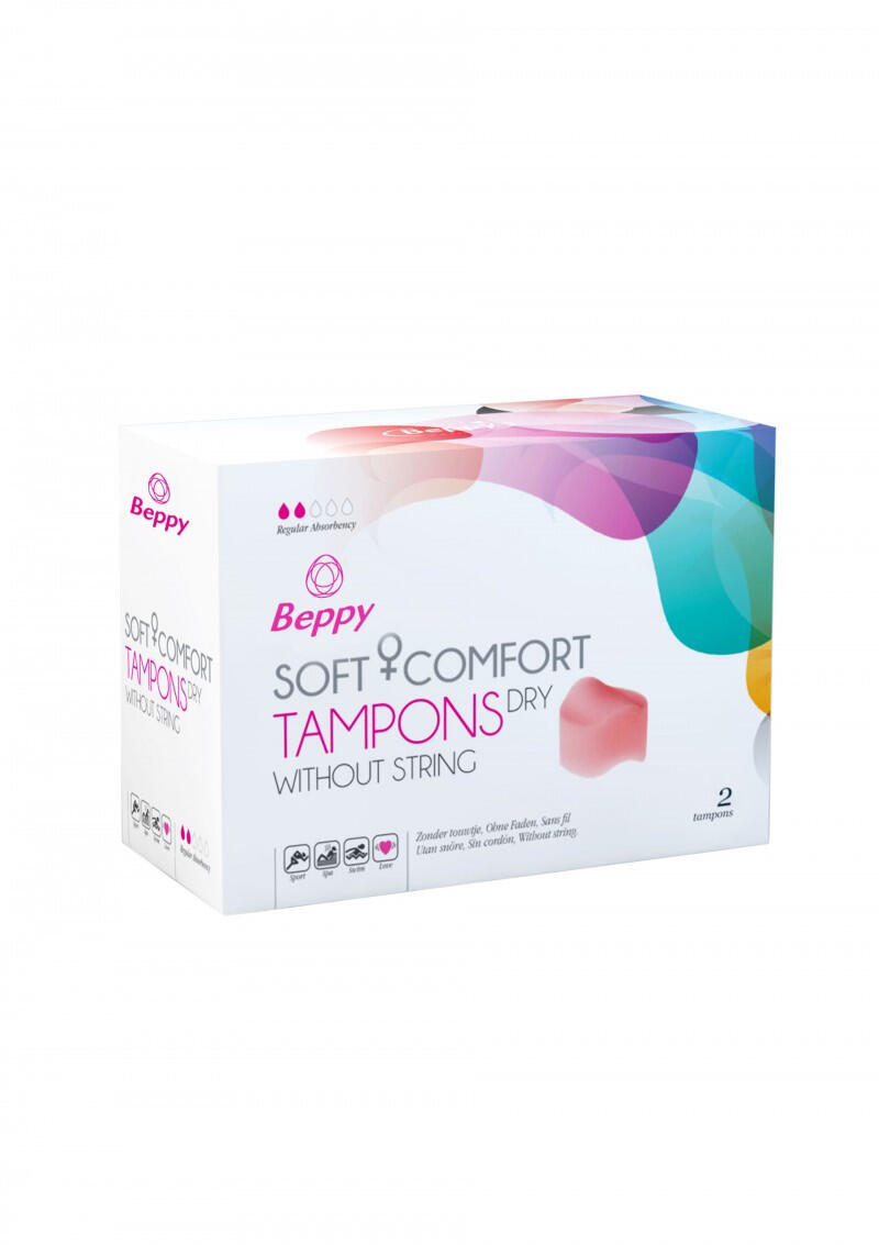 

Тампоны гигиенические Beppy Soft & Comfort Dry, 2 шт