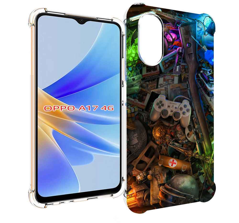 

Чехол MyPads JlaMBcPa6eM для OPPO A17, Прозрачный, Tocco