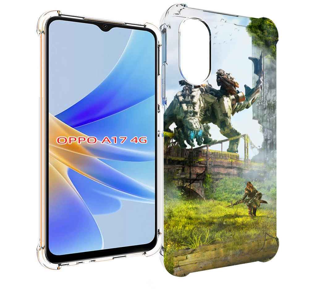 

Чехол MyPads Horizon Zero Dawn для OPPO A17, Прозрачный, Tocco