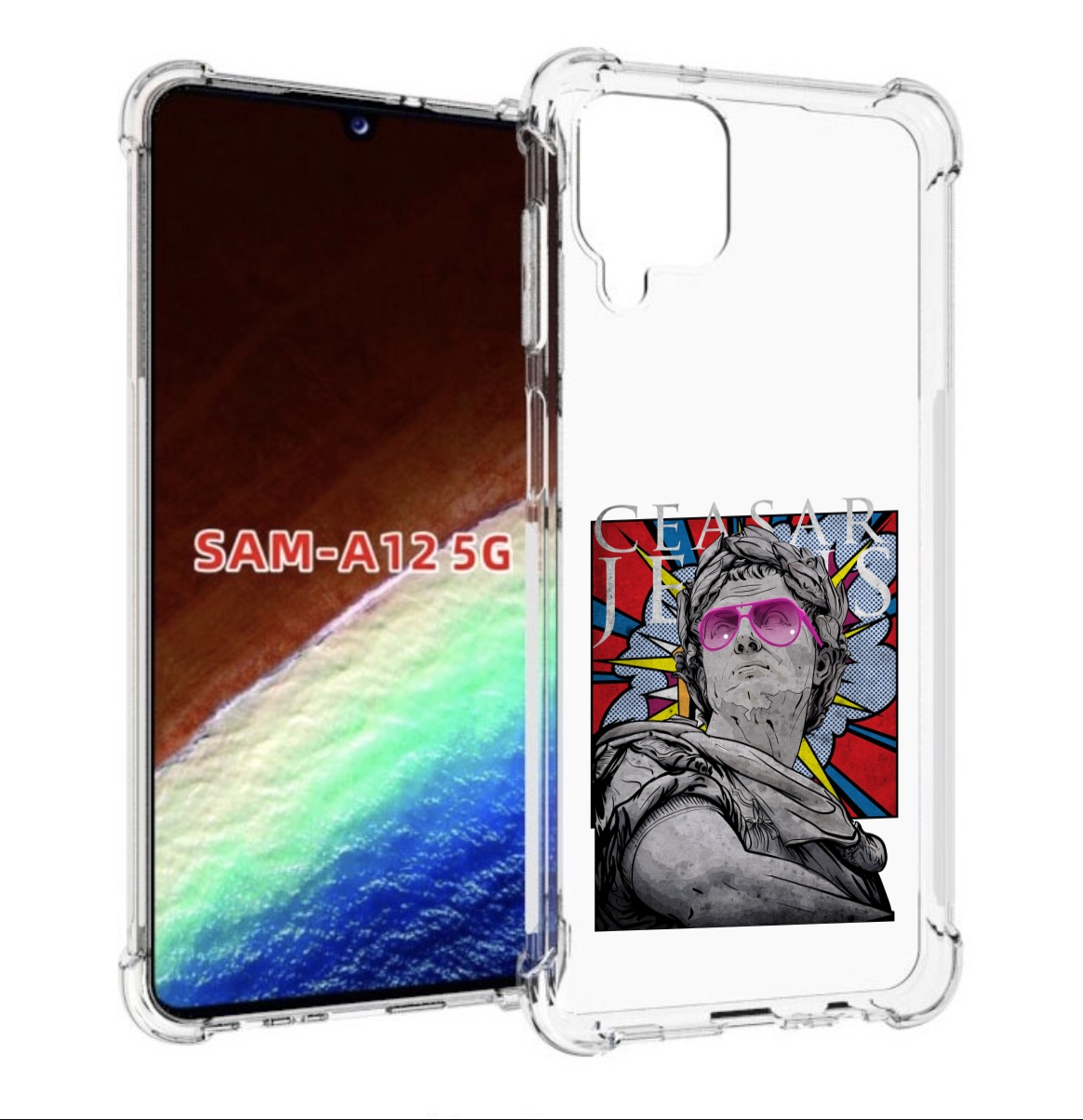 

Чехол MyPads крутая статуя свободы для Samsung Galaxy A12 (SM-A125F) 2020/21, Прозрачный, Tocco