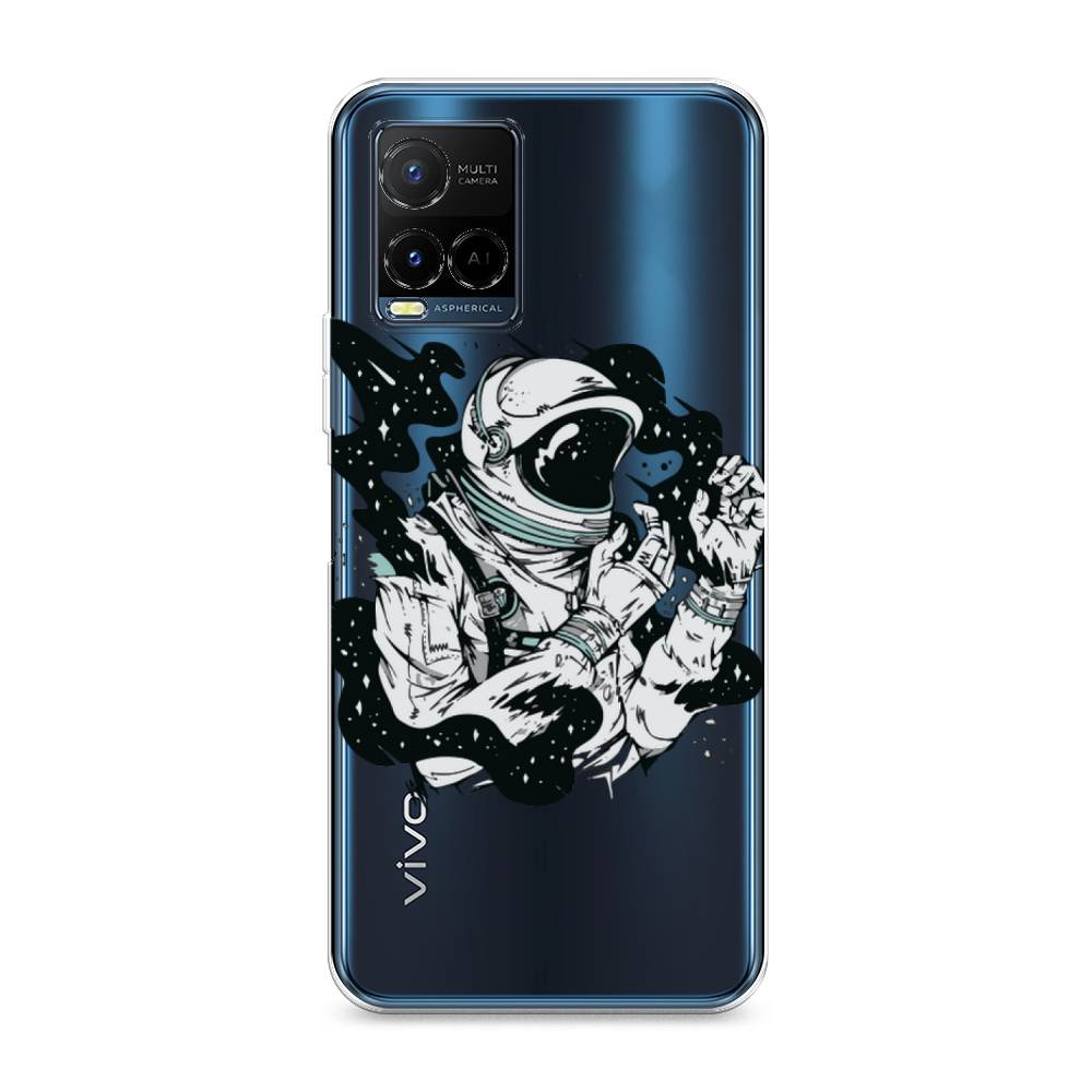 

Чехол Awog на Vivo Y21e "Космонавт арт", Разноцветный, 266350-7