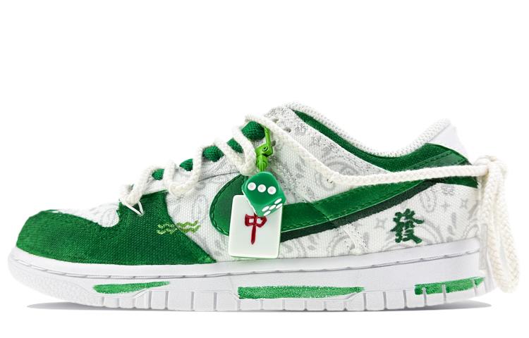 

Кеды унисекс Nike Dunk ESS White Paisley белые 40.5 EU, Белый, Dunk ESS White Paisley