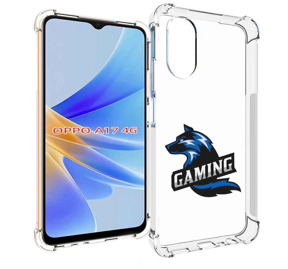 

Чехол MyPads Gaming мужской для OPPO A17, Прозрачный, Tocco