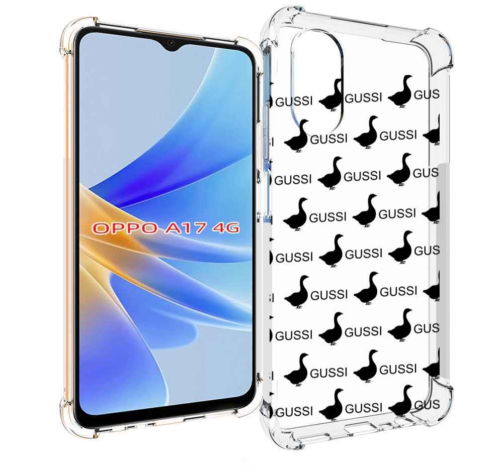

Чехол MyPads GUSSI для OPPO A17, Прозрачный, Tocco