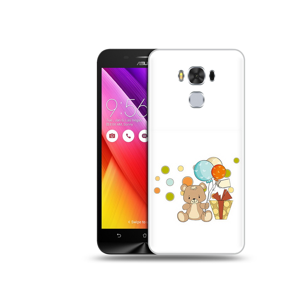 

Чехол MyPads Tocco для Asus ZenFone 3 медвеженок с подарком (PT49951.654.470), Прозрачный, Tocco
