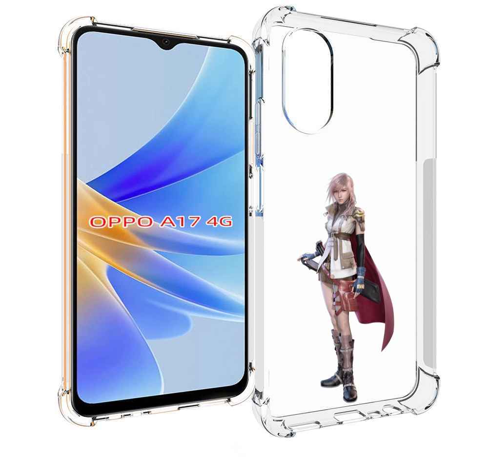 

Чехол MyPads Final-Fantasy для OPPO A17, Прозрачный, Tocco