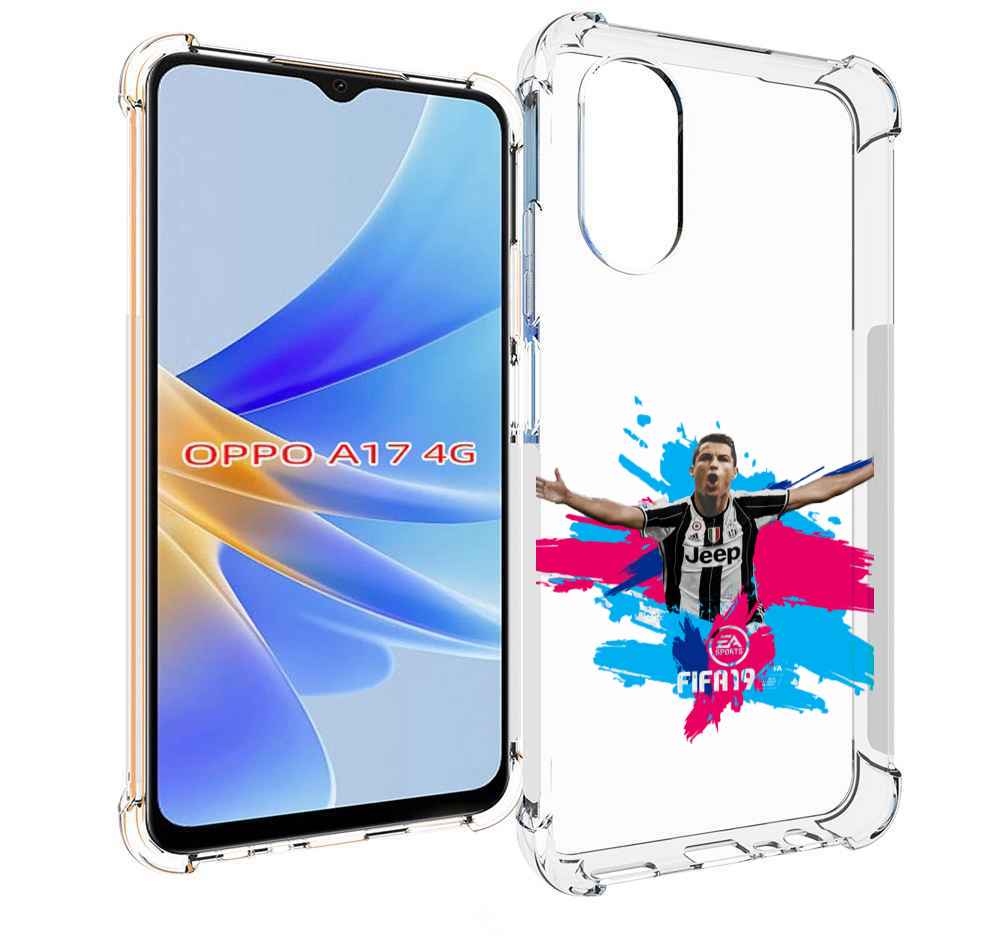 

Чехол MyPads Fifa-2019-2020-2021-2022 мужской для OPPO A17, Прозрачный, Tocco