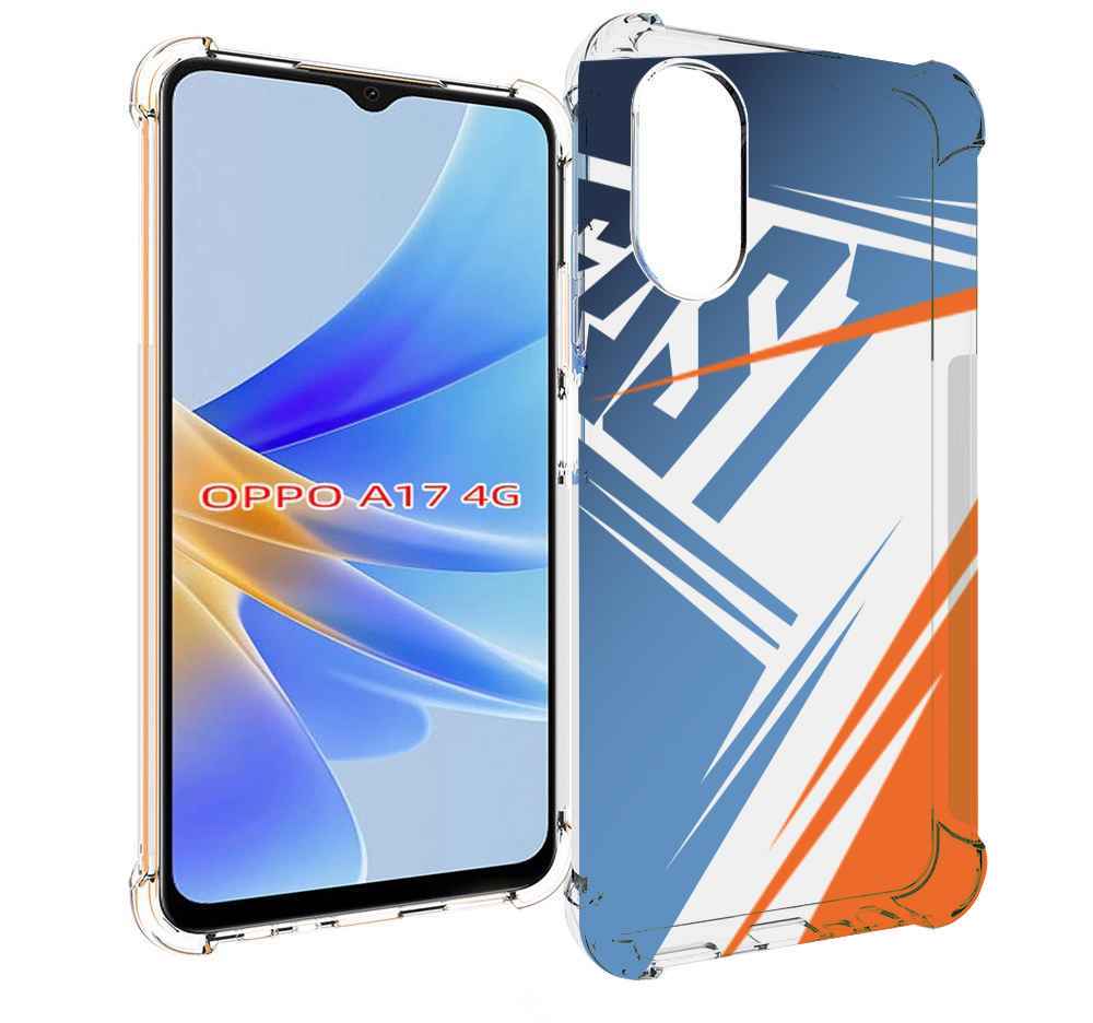

Чехол MyPads Fast для OPPO A17, Прозрачный, Tocco