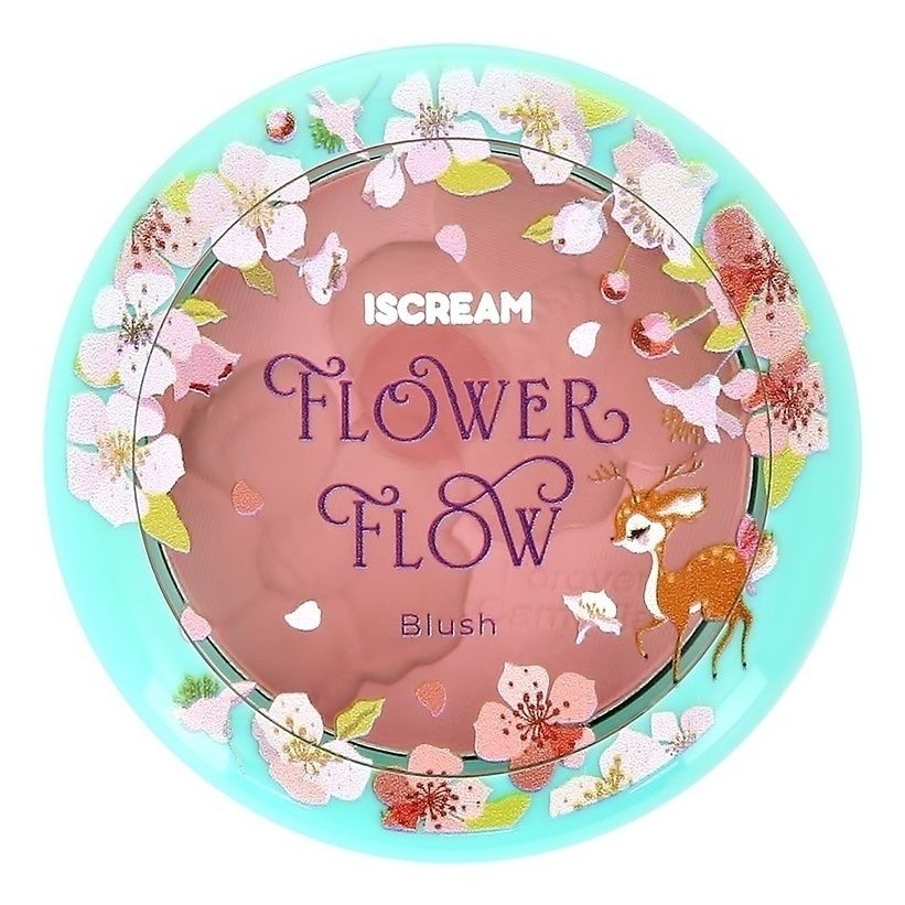 Румяна для лица Iscream Flower Flow тон 03 розово-бежевый 28 г