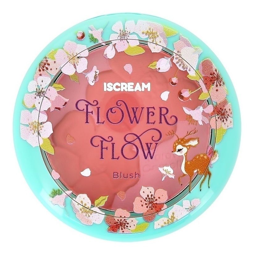 Румяна для лица Iscream Flower Flow тон 02 розовые 28 г