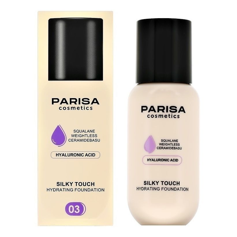 Крем тональный Parisa Silky Touch тон 03 nude 30 мл