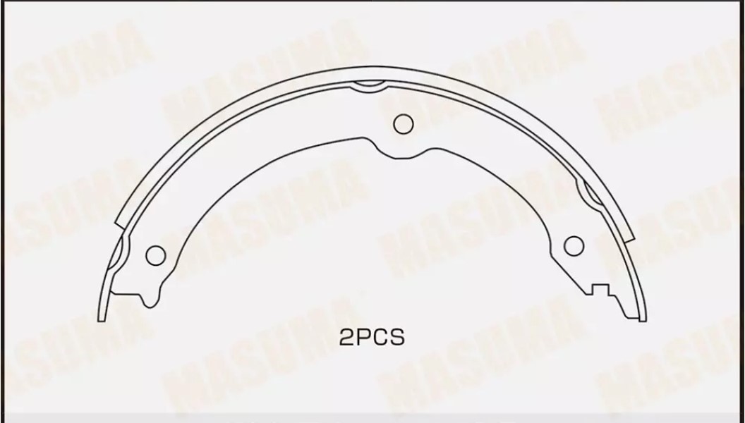 

Колодки Стояночного Тормоза Toyota Land Cruiser (J200) 07-; Lexus Lx 07- Masuma Masuma арт