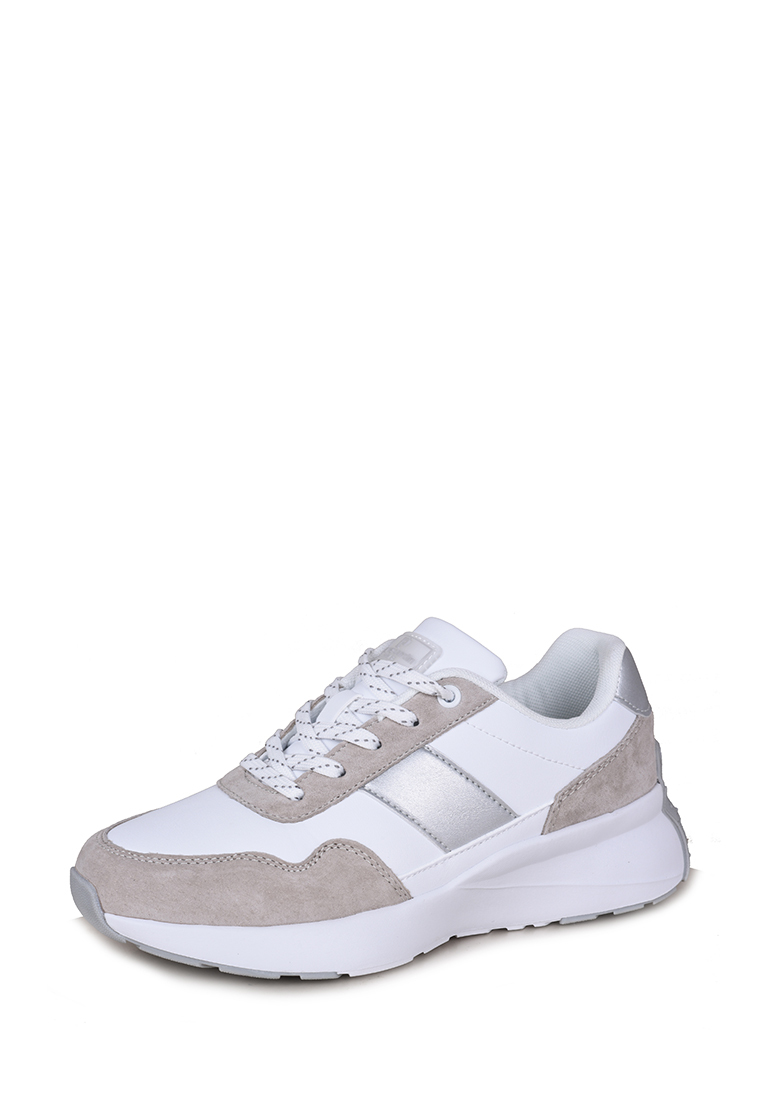 

Кроссовки женские Pierre Cardin 217130 белые 38 RU, Белый, 217130