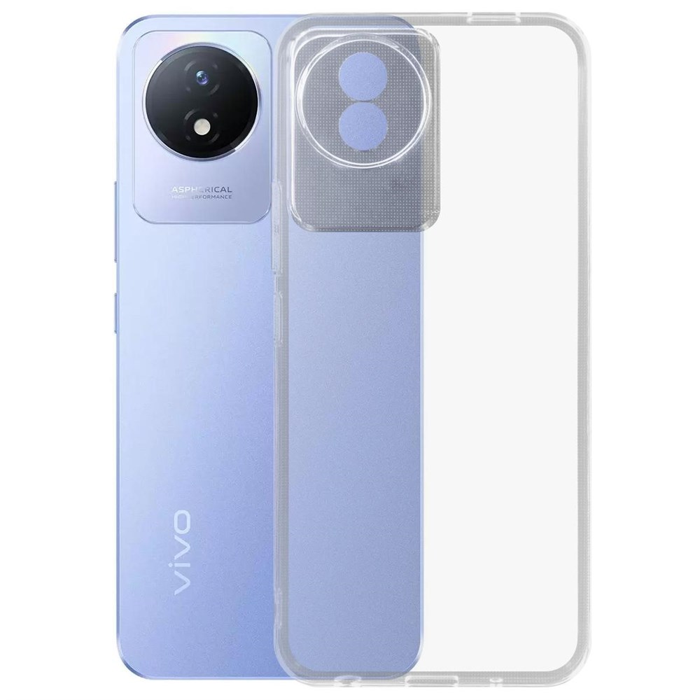 

Чехол-накладка для Vivo Y02, Прозрачный