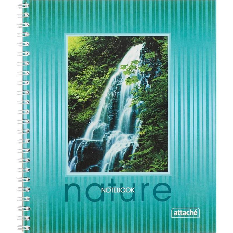 

Тетрадь общая 80л, А5 Attache Nature (клетка, спираль), 30шт.