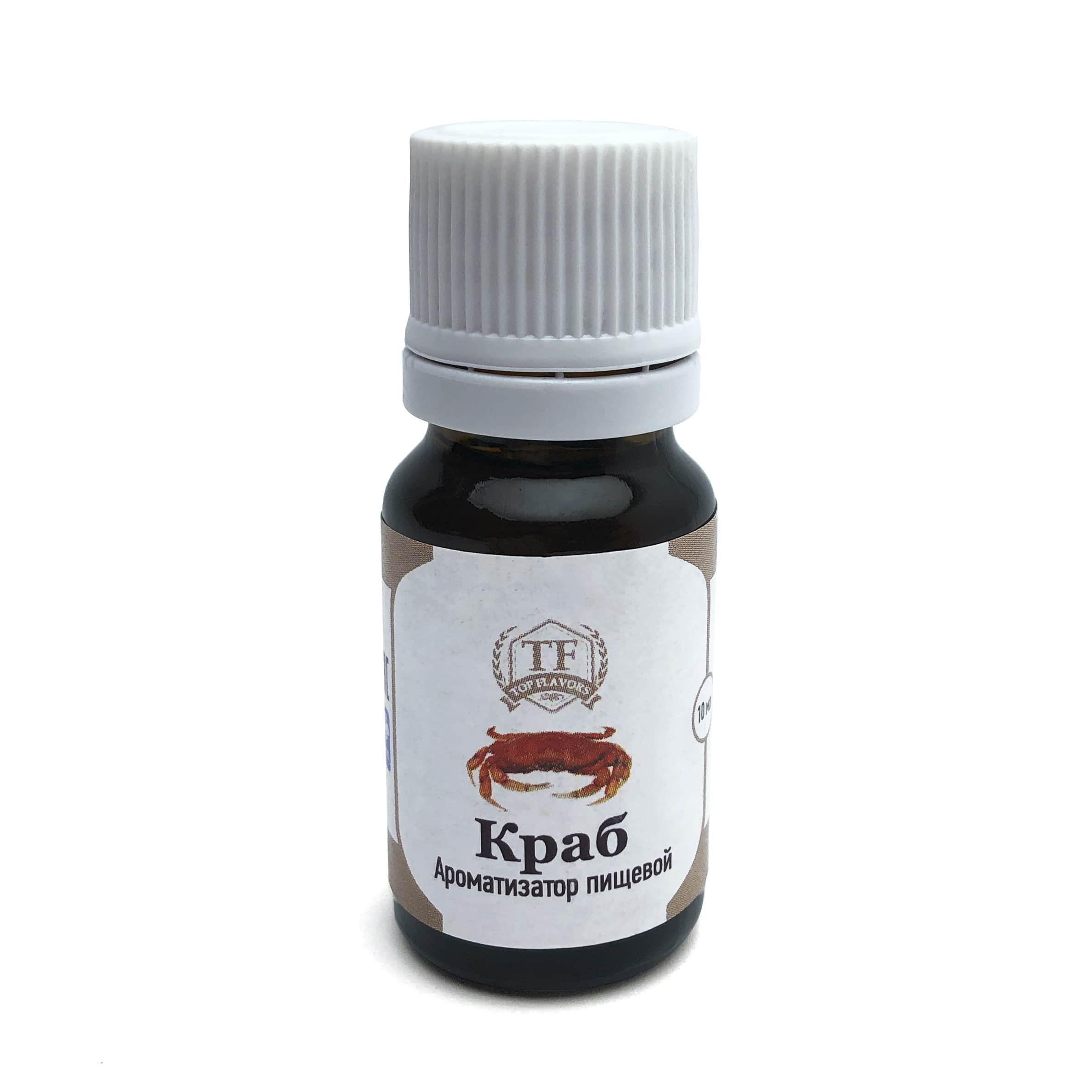 

Ароматизатор пищевой Top Flavors Краб , 10 мл, Краб