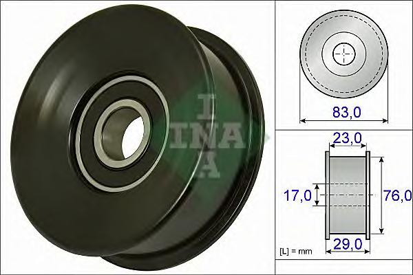 

Ролик обводной ПОДХОДИТ ДЛЯ RANGE ROVER III 4.2/4.4 532073010