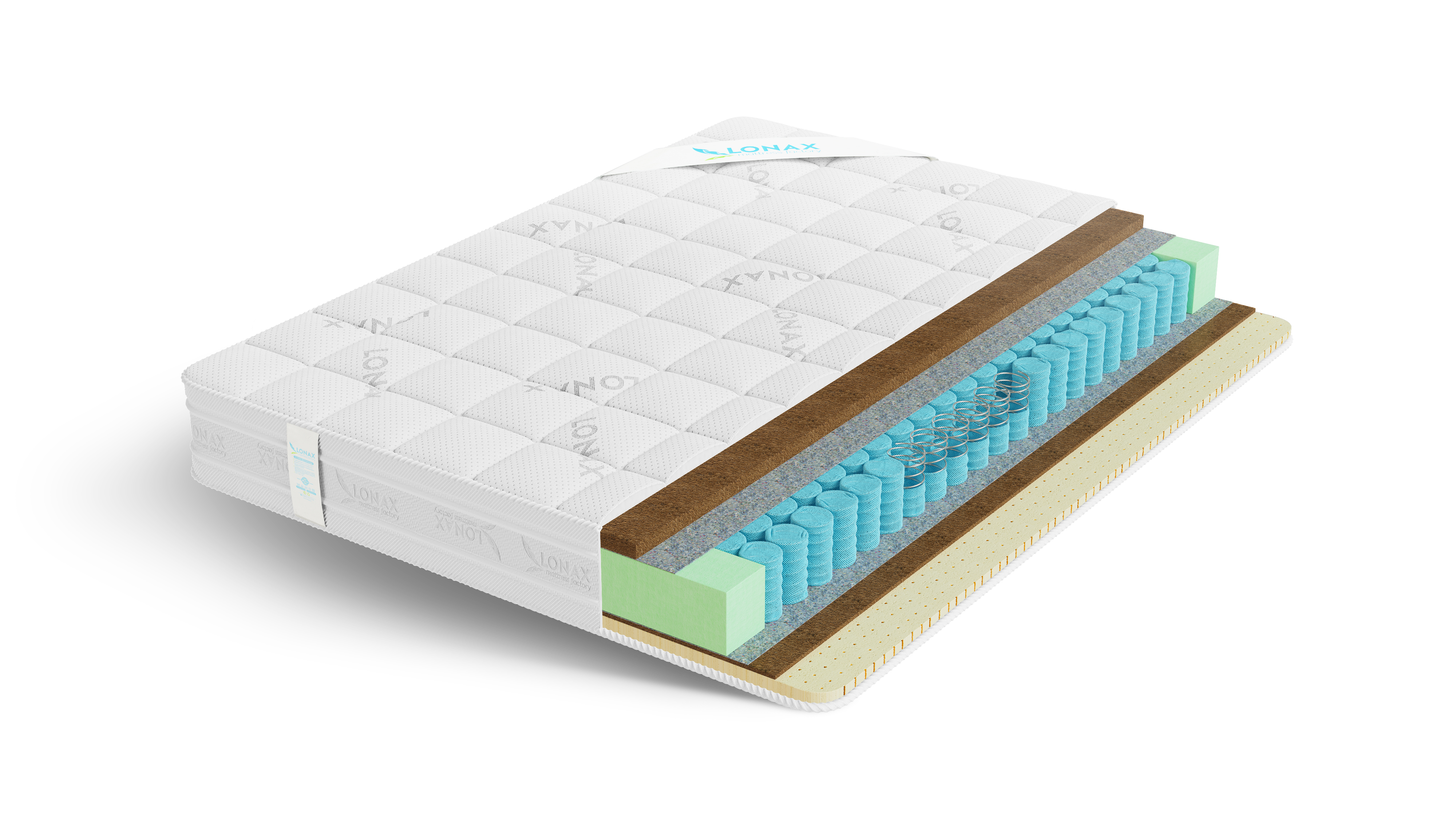 

Матрас пружинный Lonax Cocos-Medium TFK 5 Zone/chstds_lonLCMTFK5Z_70x175, Lonax Cocos-Medium TFK 5 Zone