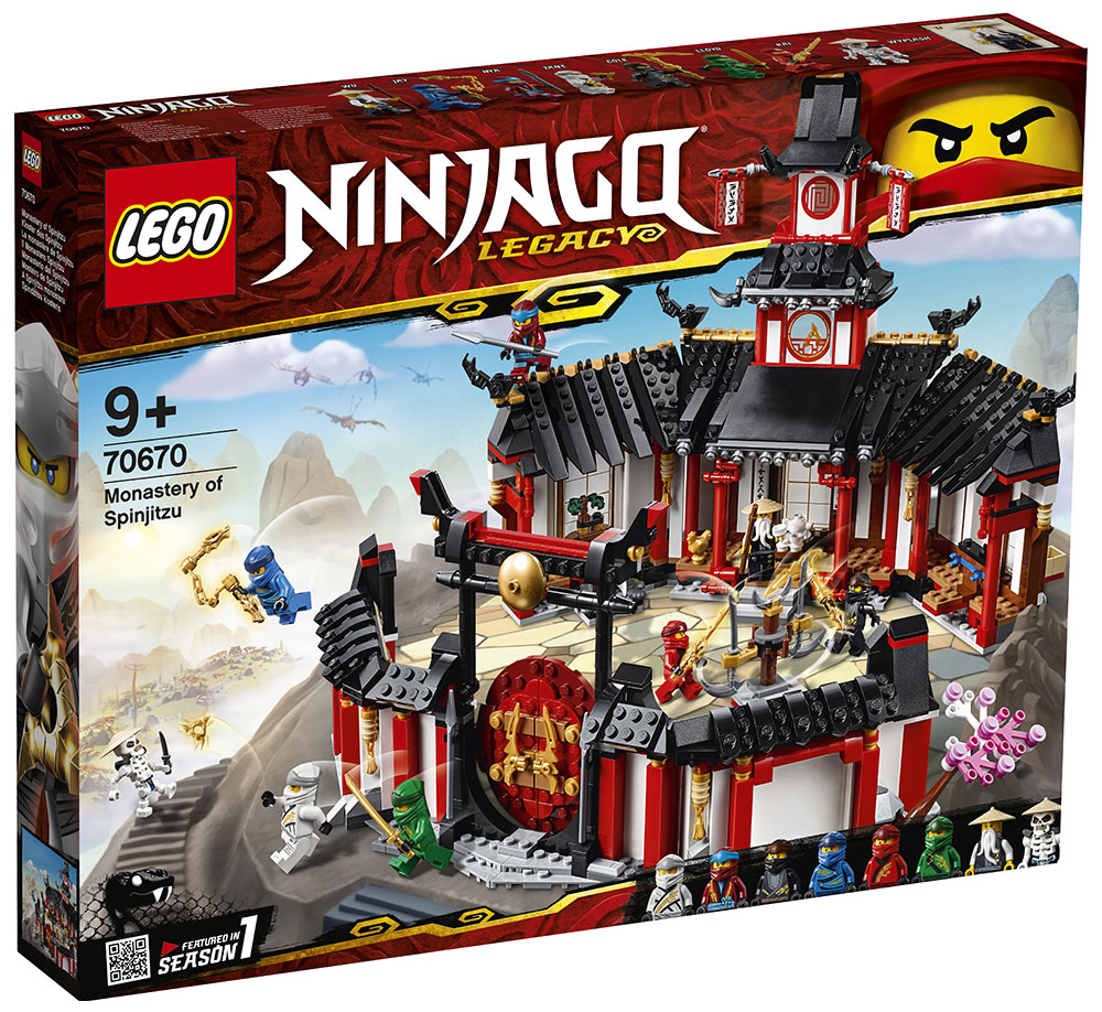 Конструктор LEGO Ninjago 70670 Монастырь Кружитцу конструктор lego ninjago бой мастеров кружитцу зейн