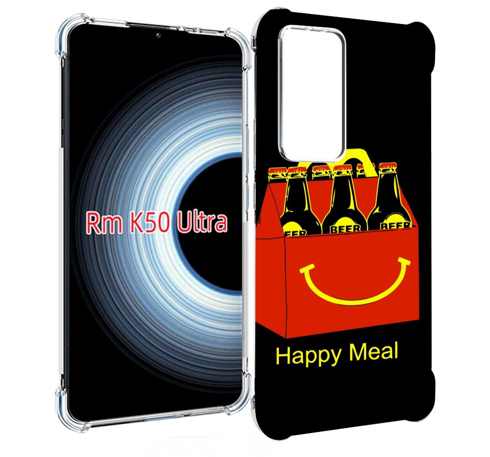 

Чехол MyPads Happy Meal для Xiaomi 12T / Redmi K50 Ultra, Прозрачный, Tocco