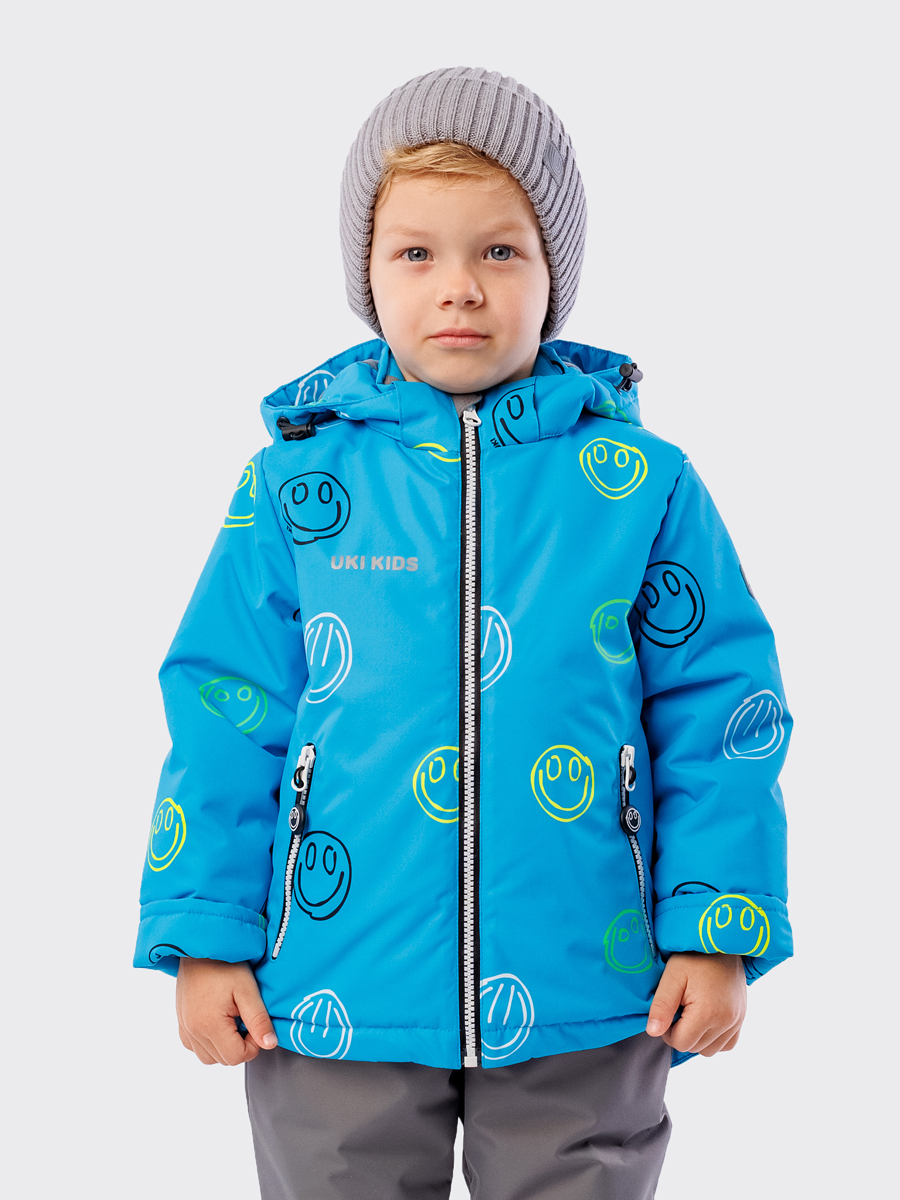 Куртка детская Uki kids Рич, синий, 92