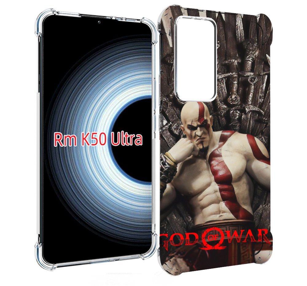 

Чехол MyPads God of War Кратос для Xiaomi 12T / Redmi K50 Ultra, Прозрачный, Tocco