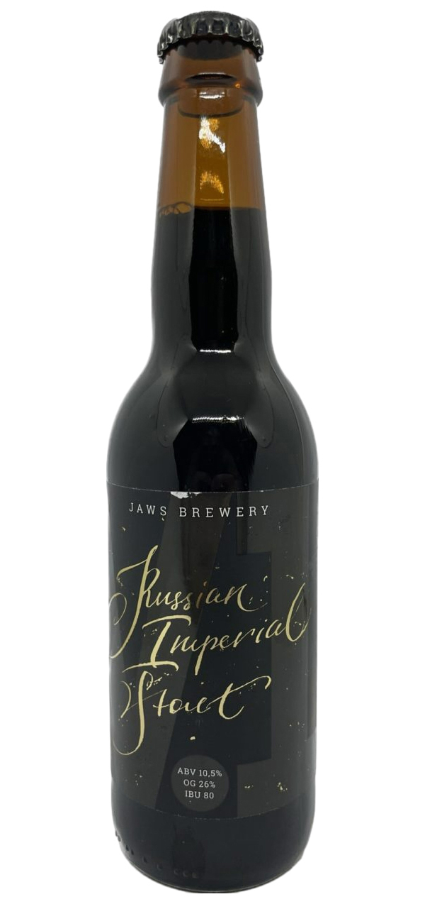 

Джоус Русский Имперский Стаут / Jaws Russian Imperial Stout (0,33 л.), Темное