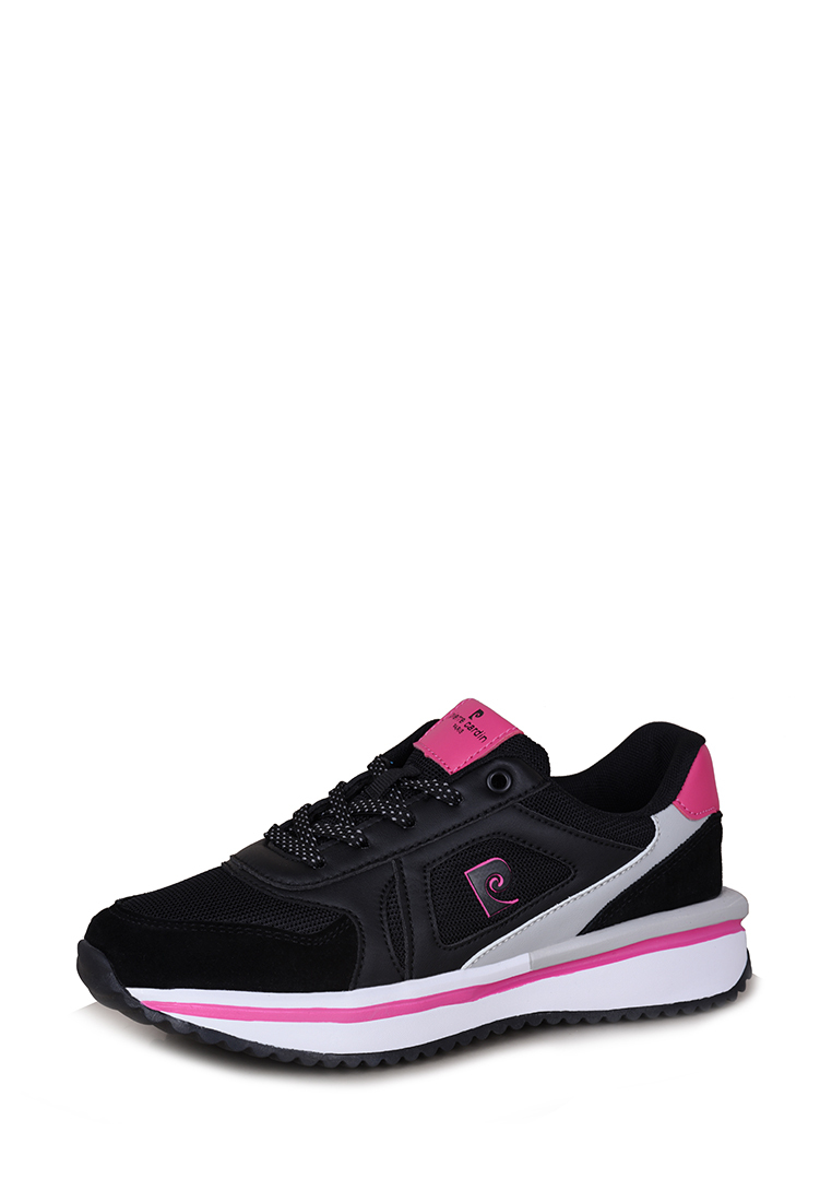 

Кроссовки женские Pierre Cardin 217126 черные 37 RU, Черный, 217126