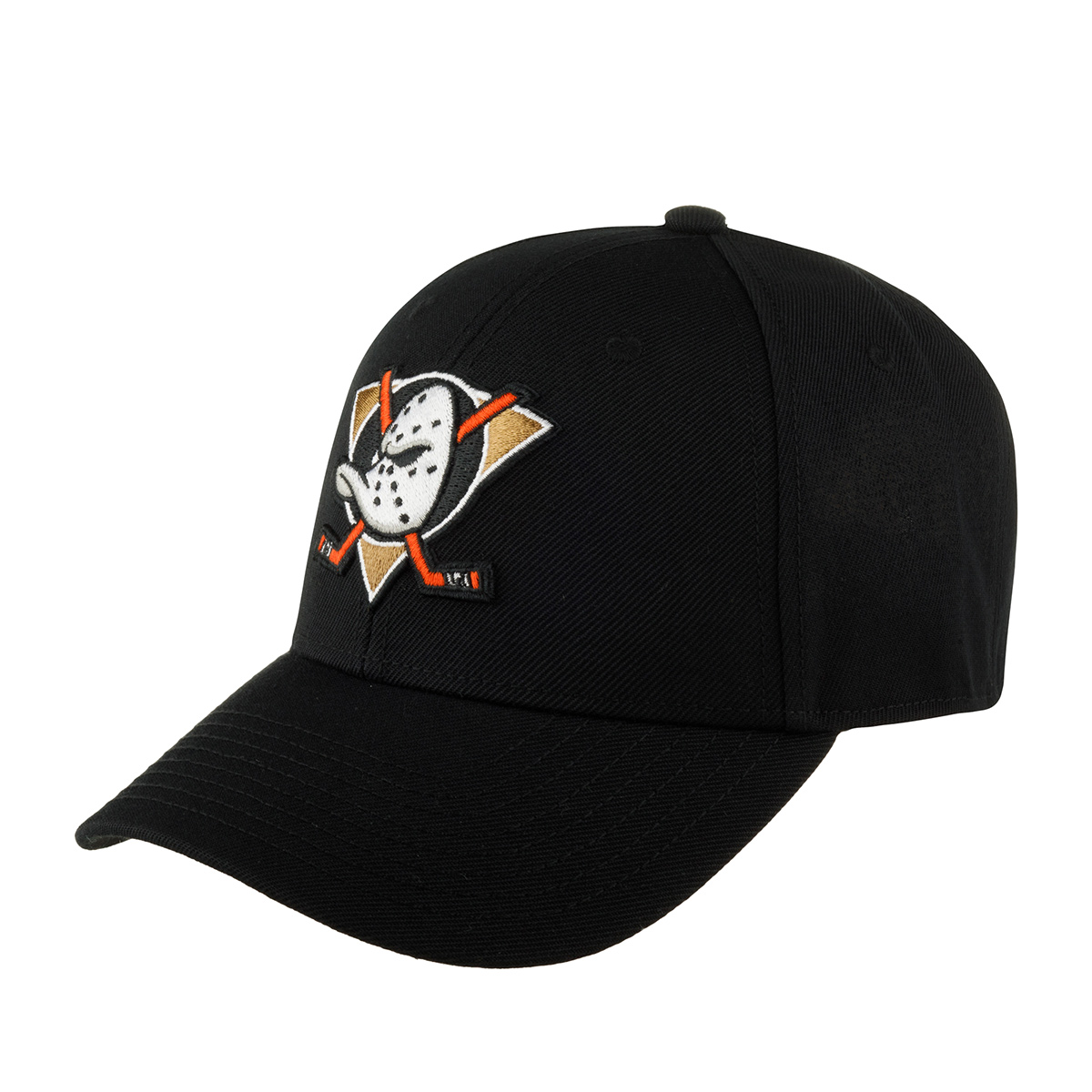 Бейсболка унисекс AMERICAN NEEDLE SMU652A-AMD Anaheim Mighty Ducks\ черная, one size